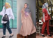 Padu Padan Jilbab untuk Celana Hitam dan Baju Putih