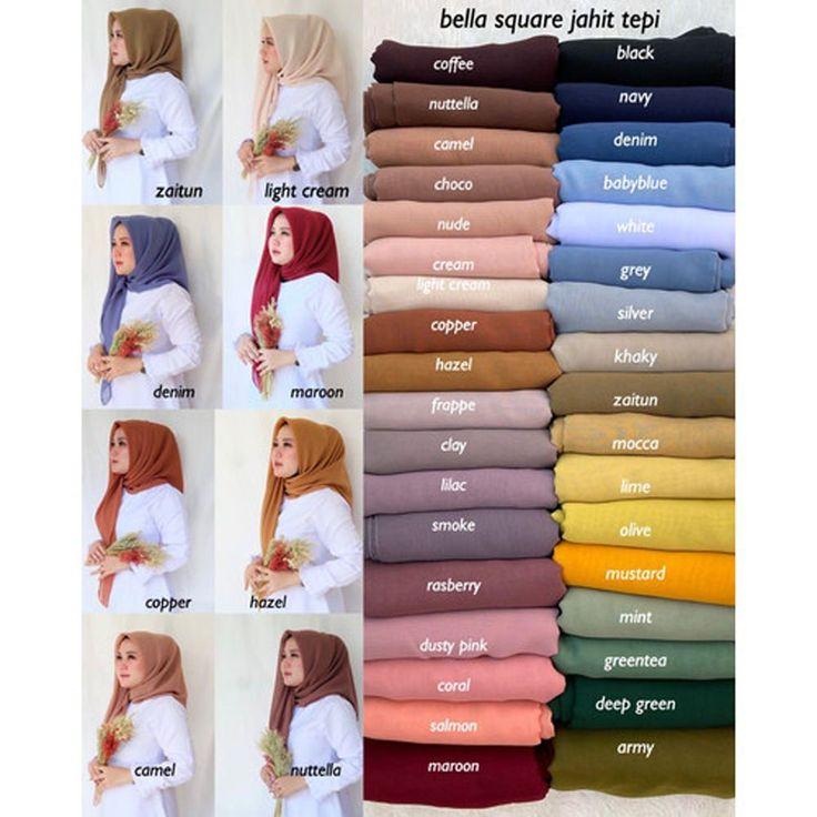 Cermati Pilihan Warna Jilbab untuk Baju Garis Hitam Putih