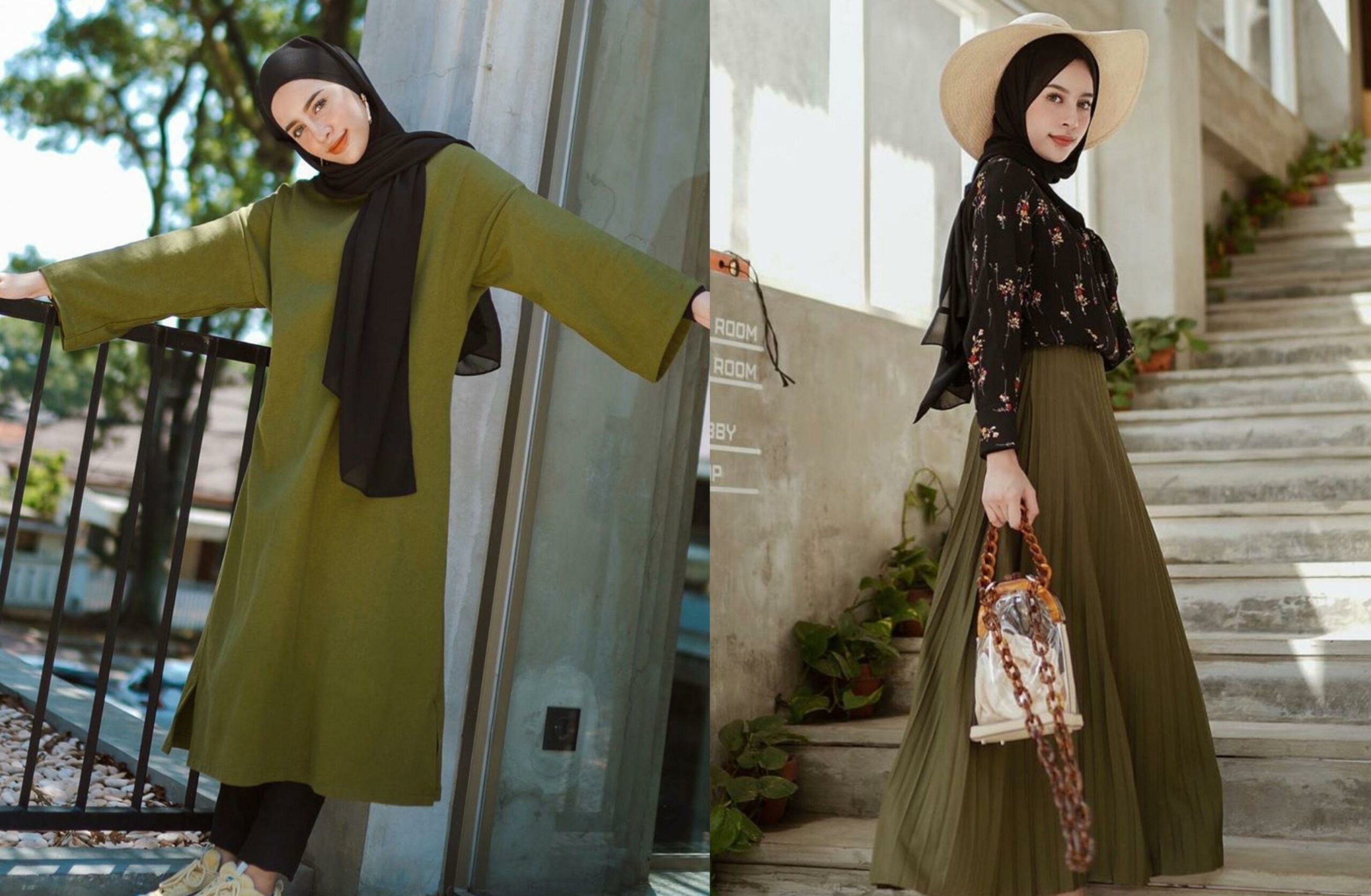 Padukan Baju Warna Olive dengan Jilbab: Pilihan yang Tepat