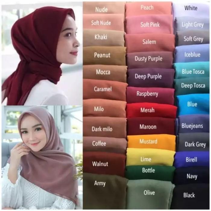 Pilihan​ Warna Jilbab yang Cocok untuk Baju Olive