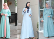 Merancang Gaya Hijab: Kombinasi Gamis Biru Langit dan Jilbab Ideal Anda
