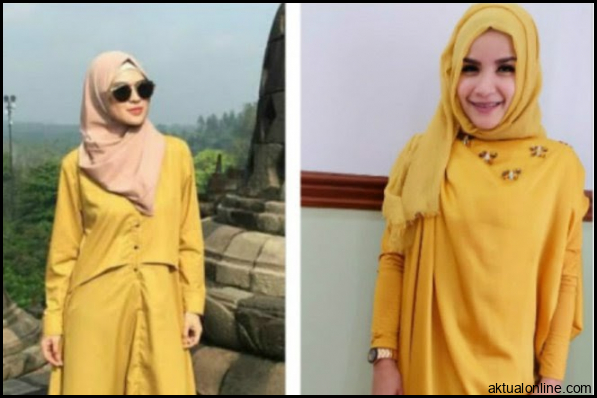 47+ Kombinasi Jilbab Untuk Baju Warna Mustard