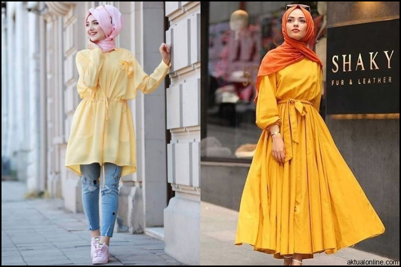 8 OOTD Warna Hijab Yang Cocok Dengan Baju Kuning - Womantalk