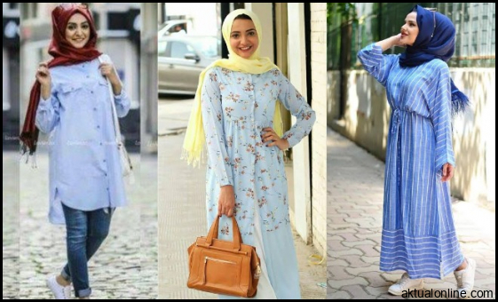 Fresh, 10 Ide Warna Jilbab yang Cocok untuk Baju Biru Muda - Dailysia