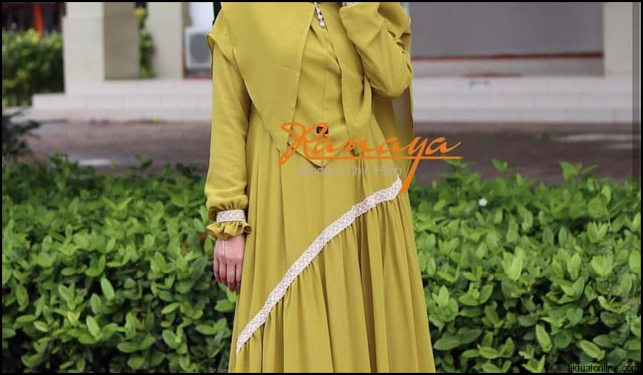 Gamis Lemon Cocok Dengan Jilbab Warna Apa : Apa saja warna jilbab yang ...