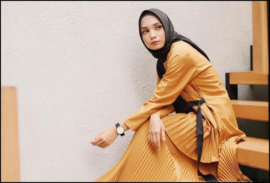 Kombinasi Jilbab Untuk Baju Warna Kuning Yang Menawan | Gamis