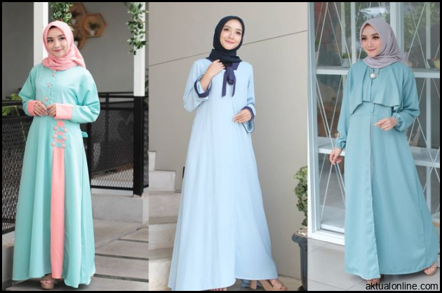 Konsep 89+ Warna Jilbab Untuk Baju Biru Langit