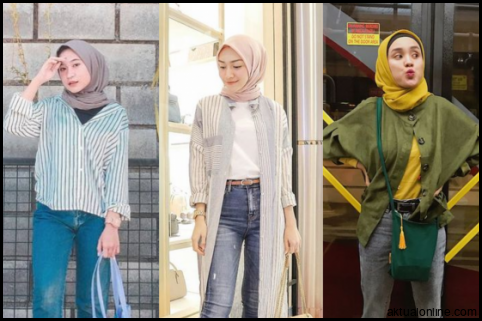 Rekomendasi OOTD Hijab Kemeja agar Penampilan Menarik - Woke.id