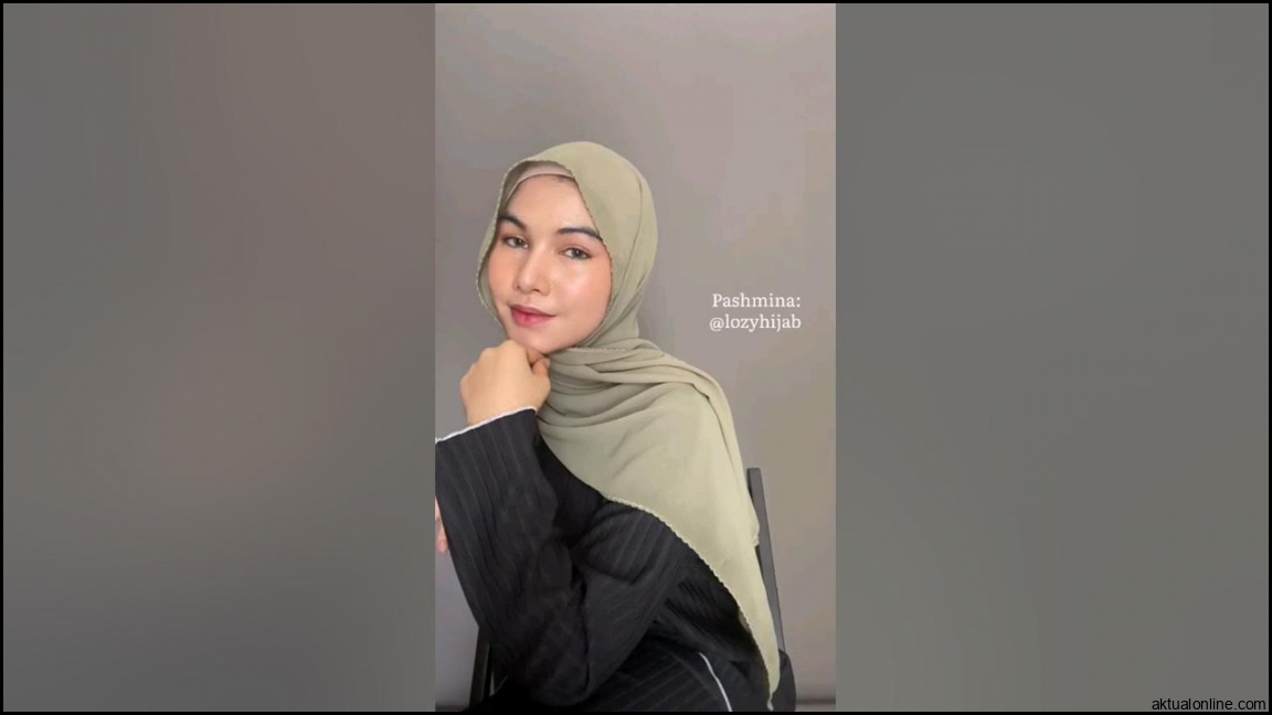 TUTORIAL HIJAB PASHMINA UNTUK PERGI KE MALL DAN JALAN BARENG TEMEN ...