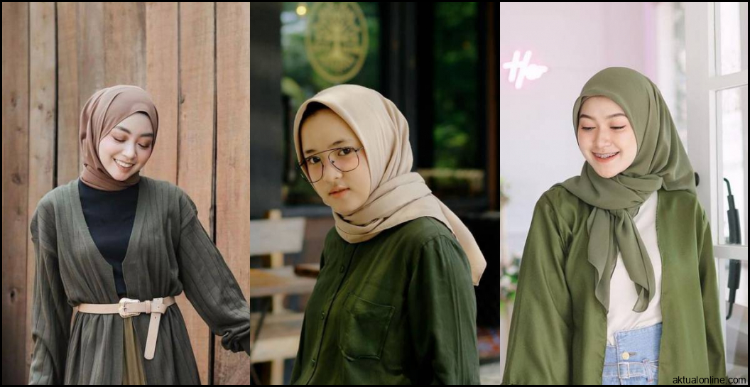 Wanita Baju Putih Rok Hitam Cocok Dengan Jilbab Warna Apa / 10 Gambar ...